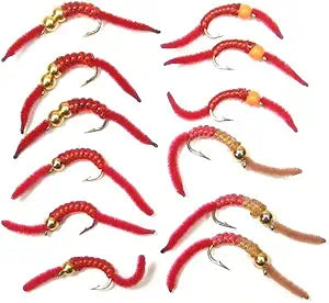 San Juan Worm Bead Trout Fly Assortment