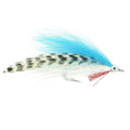 Lefty's Deceiver Saltwater Streamer Fly - Blue/White/Grizzly