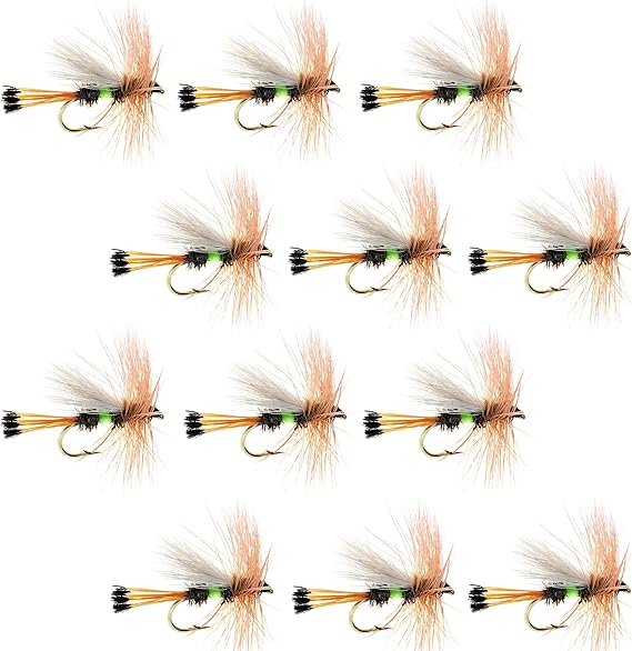Lime Royal Trude Classic Trout Dry Fly Fishing Flies