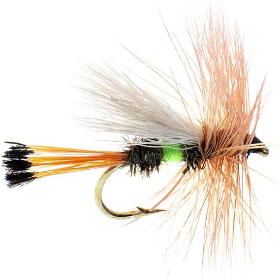 Lime Royal Trude Classic Trout Dry Fly Fishing Flies