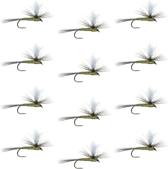 Parachute Blue Winged Olive BWO Classic Trout Dry Fly Fishing Flies